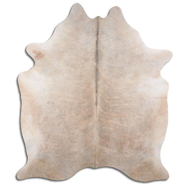 Suzann Handmade Cowhide Beige Rug added by Anna Negyesi