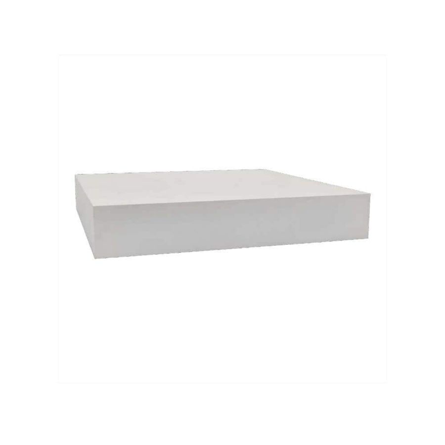 Benjara White Finish Square Thick Wooden Durable Riser Display Platform BM312703 - The Home Depot added by HELEN SALGADO