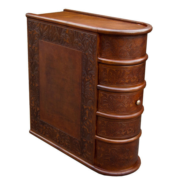 Barnes Leather Book Side Table added by Katie Hoffman