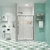 Unbranded 42 in. W x 71 in. H Pivot Framed Shower Door in Matte Black Finish with Clear Tempered Glass TYPSSD11-42MB added by Summer Sackett
