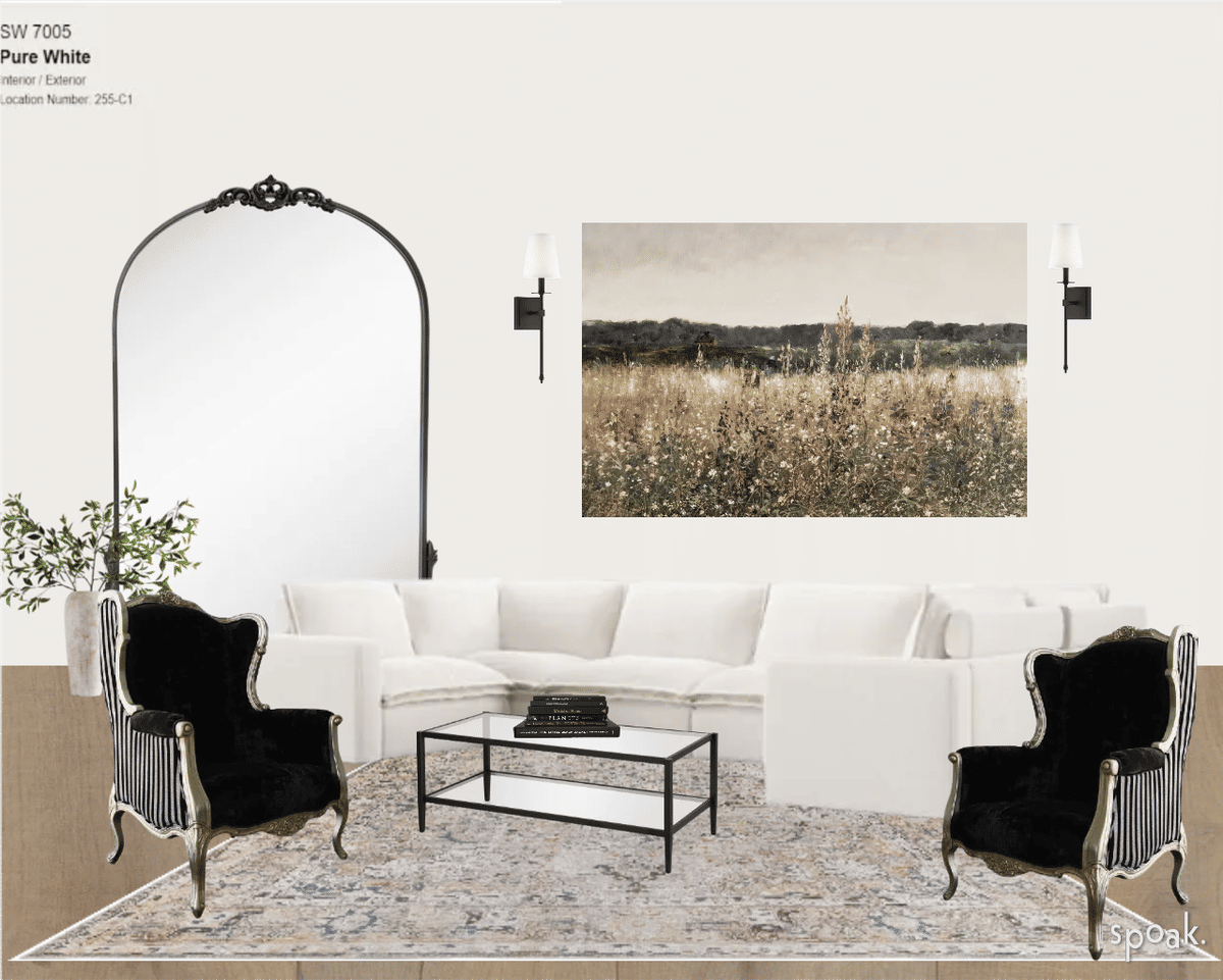 Scandinavian Living Room Ideas designed by Samantha Rice
