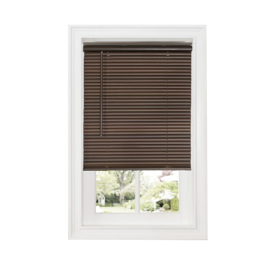 Achim 1" GII Deluxe Sundown Indoor Cordless Mahogany Vinyl Room Darkening Window Mini Blind, 34" x 64" - Walmart.com added by Melanie Fenning