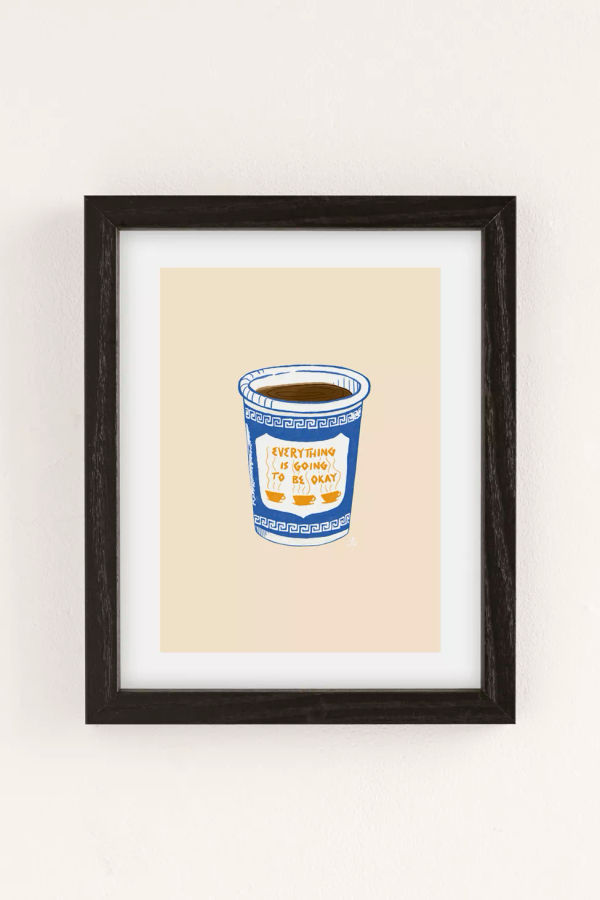 Chromoeye Everything Is Going To Be Okay Art Print added by Brooke Beatha