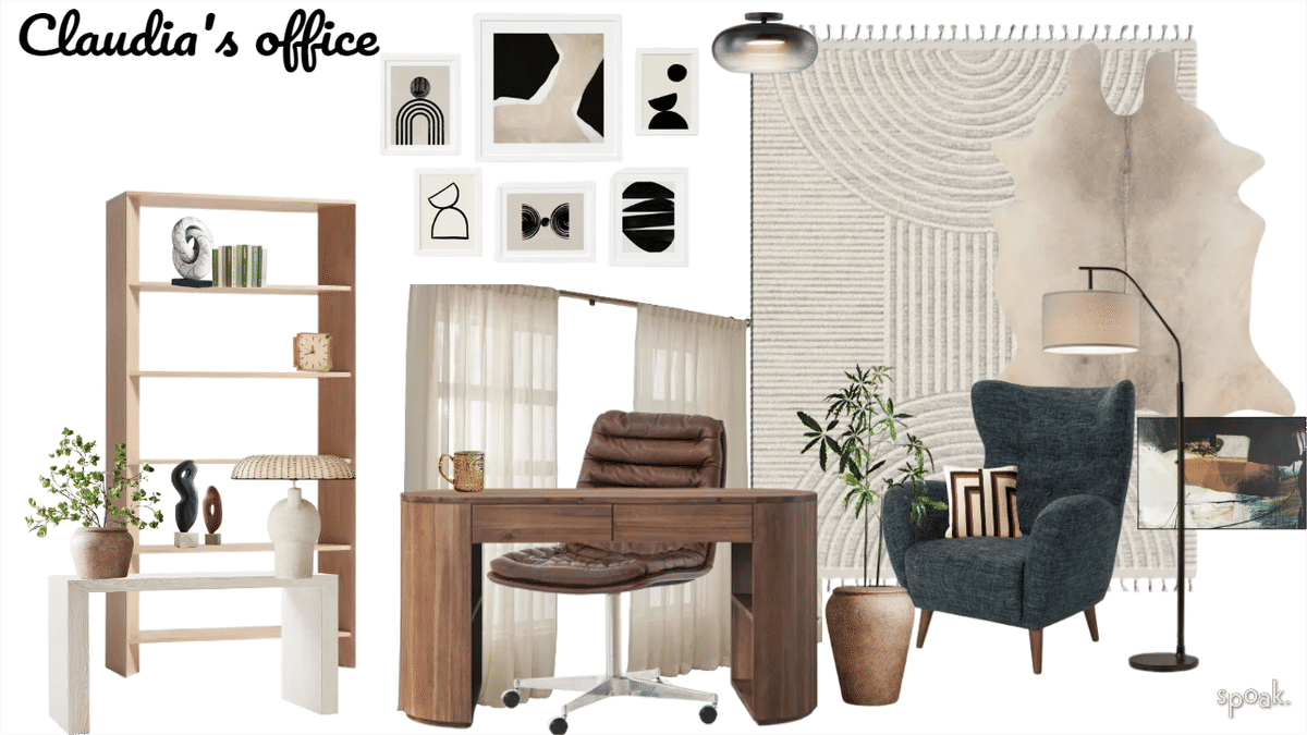 Brown Library Inspo designed by Dre Lee
