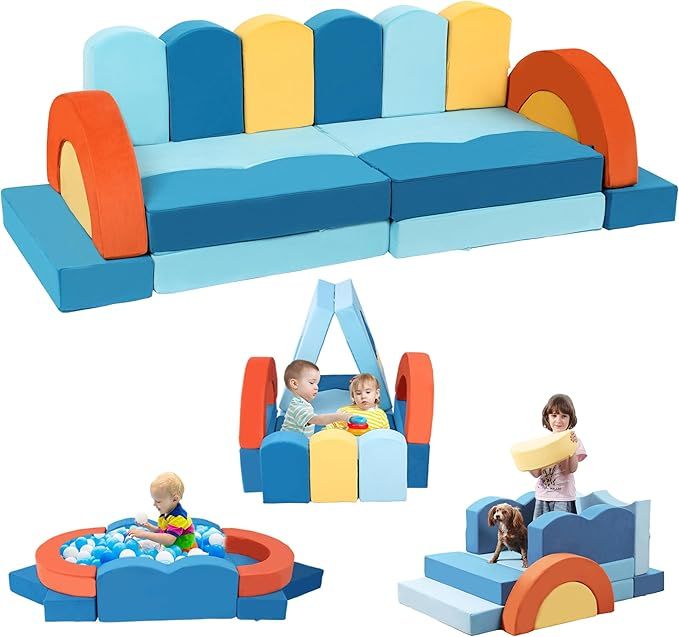 22Pcs Modular Kids Play Couch added by Jenny Cleary