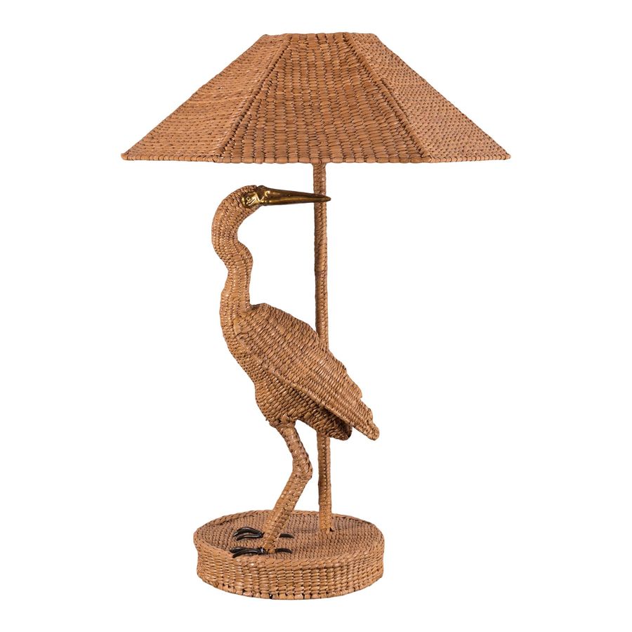 Mario Lopez Torres Tzumindi Rattan Egret Lamp added by Spoak Member