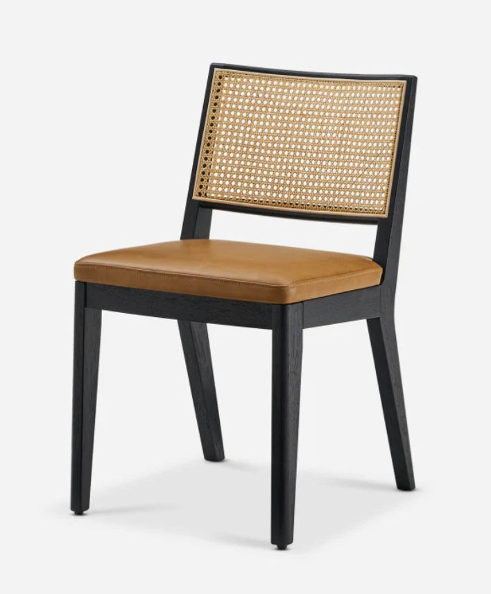Sloane Cane and Leather Chair | Castlery added by Veronica Haniger