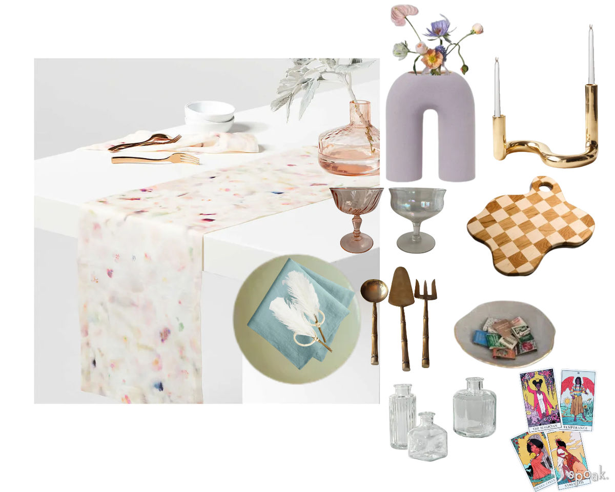 Shabby Chic Dining Room Ideas designed by Holly Wampler