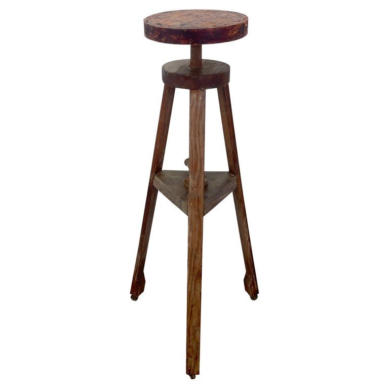 Antique French Adjustable/Revolving Potters Pedestal added by Chanel Jezek