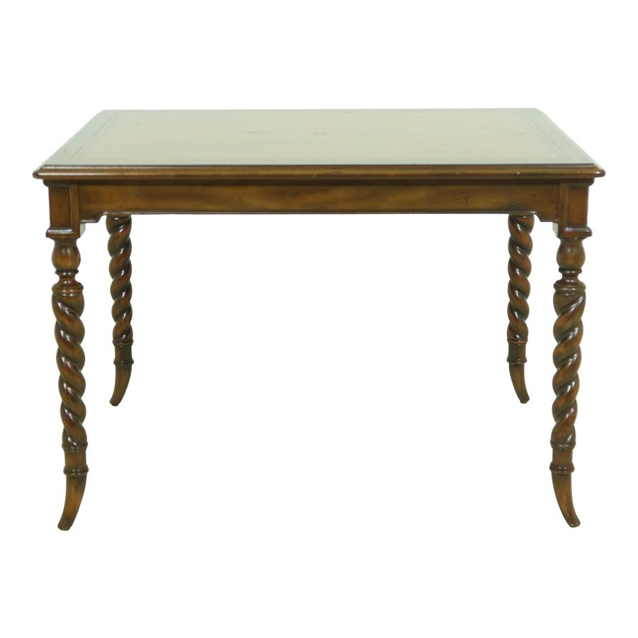 Maitland Smith Spiral Twist Leg Occasional Table added by Emily Perdue