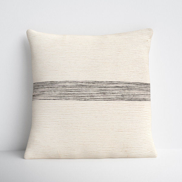 Cason Striped Wool Throw Pillow added by Cheryl Mosley