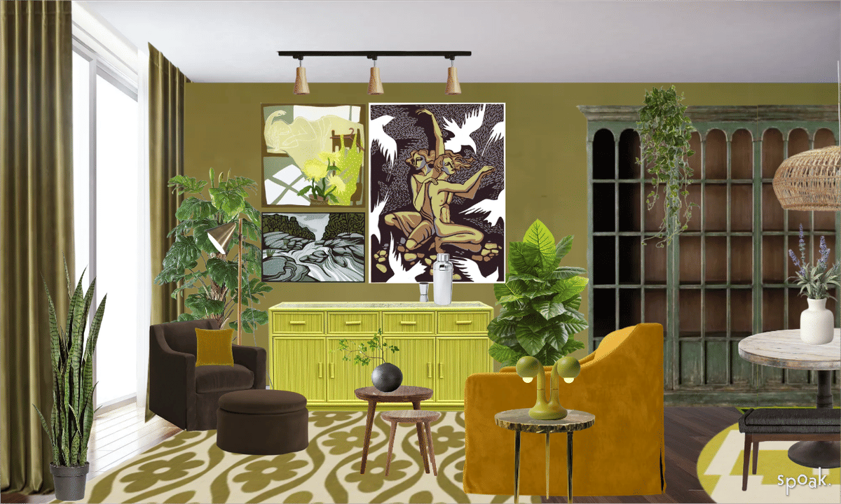 Dorm Room Inspo designed by Kate Seymour