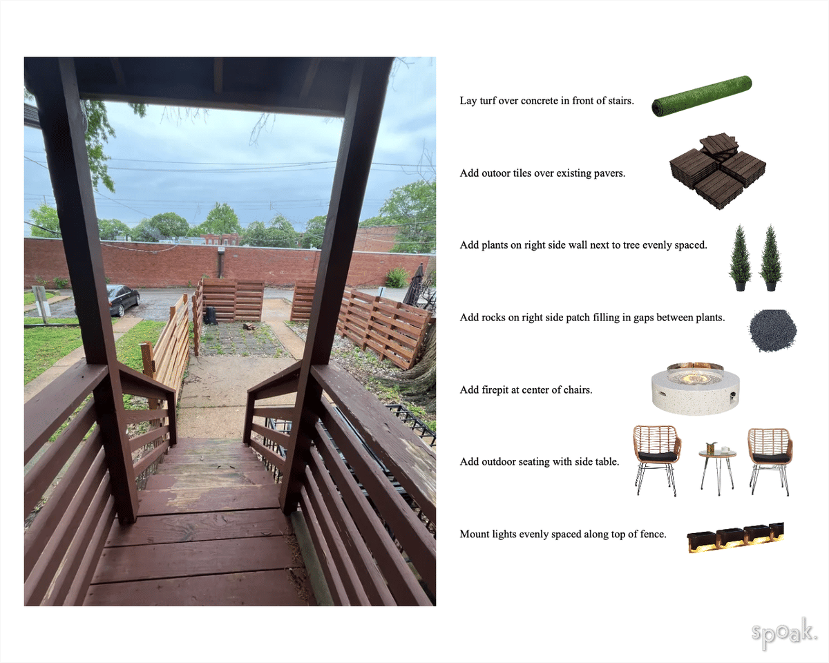 Rustic Outdoor Inspiration designed by Inayah McMillan
