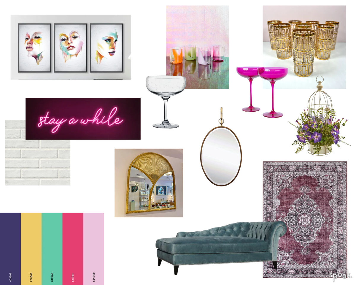 Kitchen + Living Room Inspo designed by Emily DiPietro