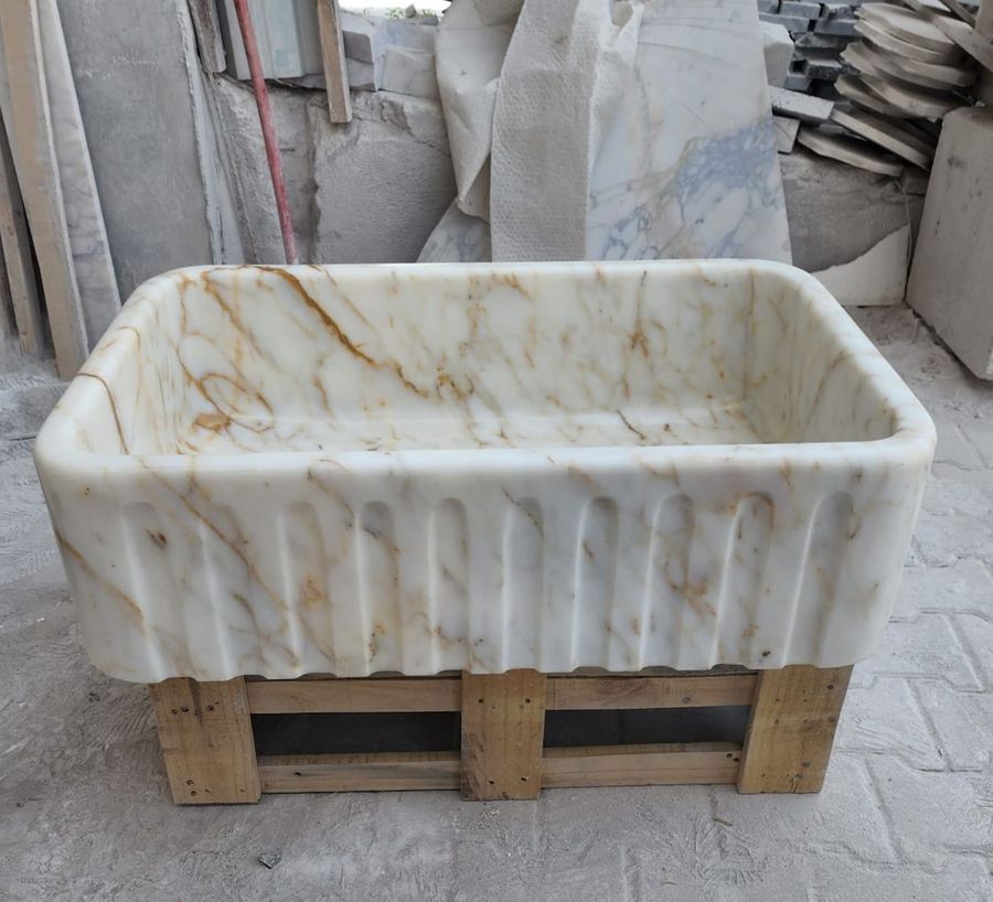 Calacatta Gold Marble Sink, Farm Sink, Kitchen Sink, Special Order Sink, Hand Carved Sink, Sink and Sinks, Calacatta Viola Sink, Sinks - Etsy added by sarah spagnola