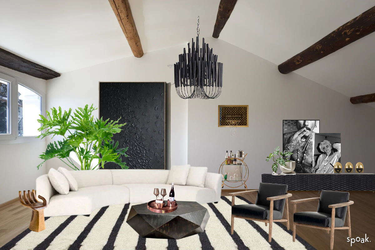 Green Living Room Ideas designed by Doctor Designs