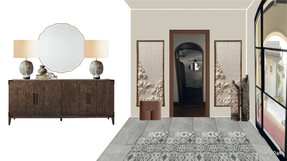 Hallway Inspiration designed by Karleigh Miller