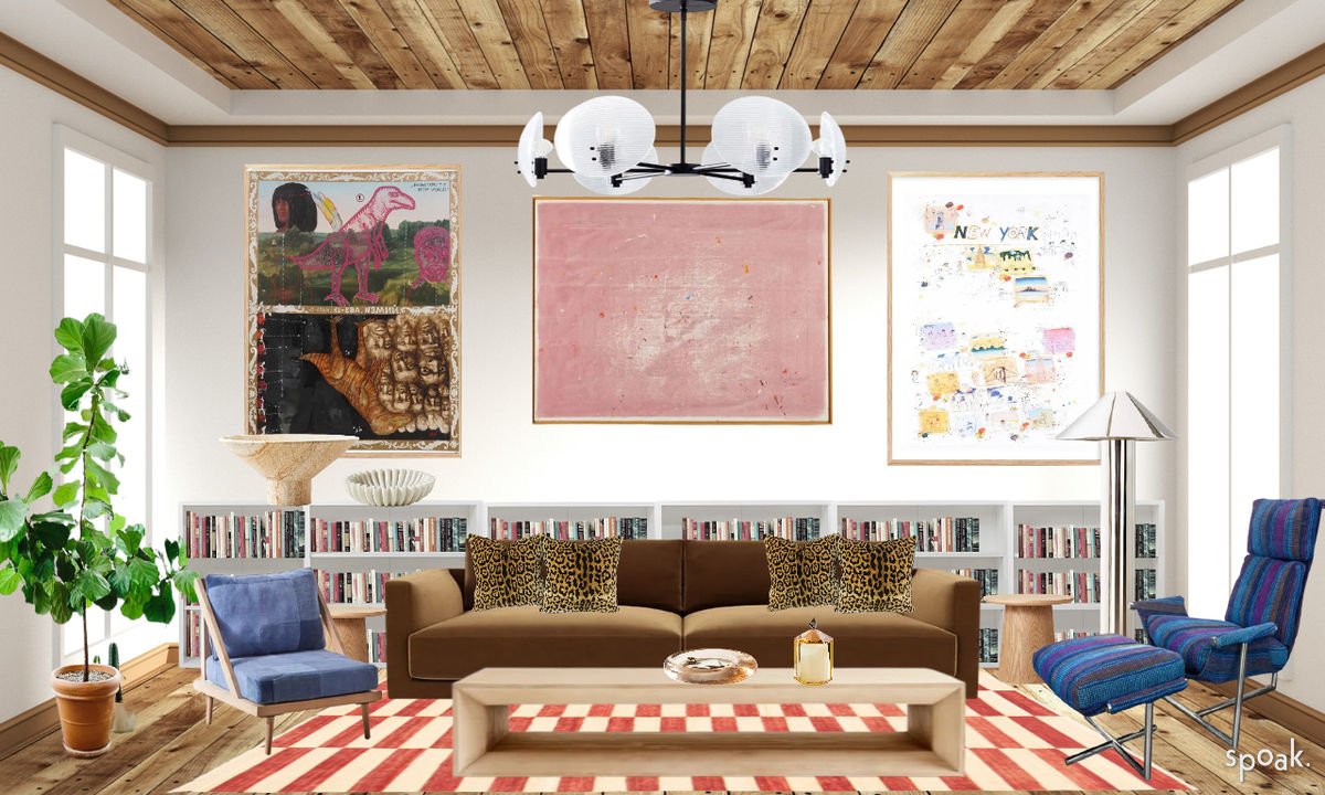 Living + Dining Room Ideas designed by Olivia Vidato