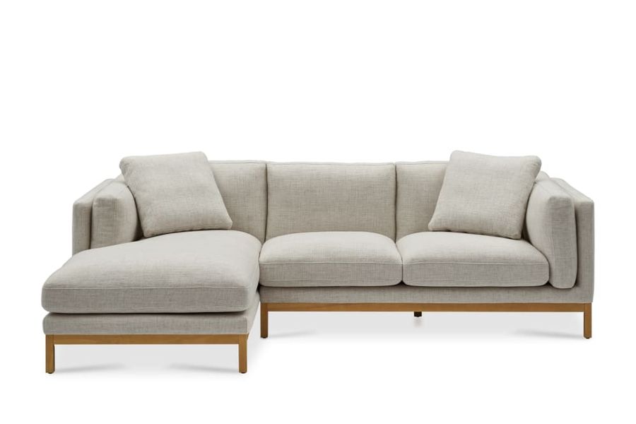 Owen Chaise Sectional Sofa, Natural | Castlery added by Spoak Member