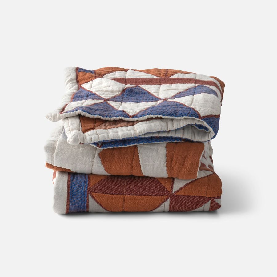 Schoolhouse x Rachel Murray Windmill Cotton Quilt added by Kelly Jackson