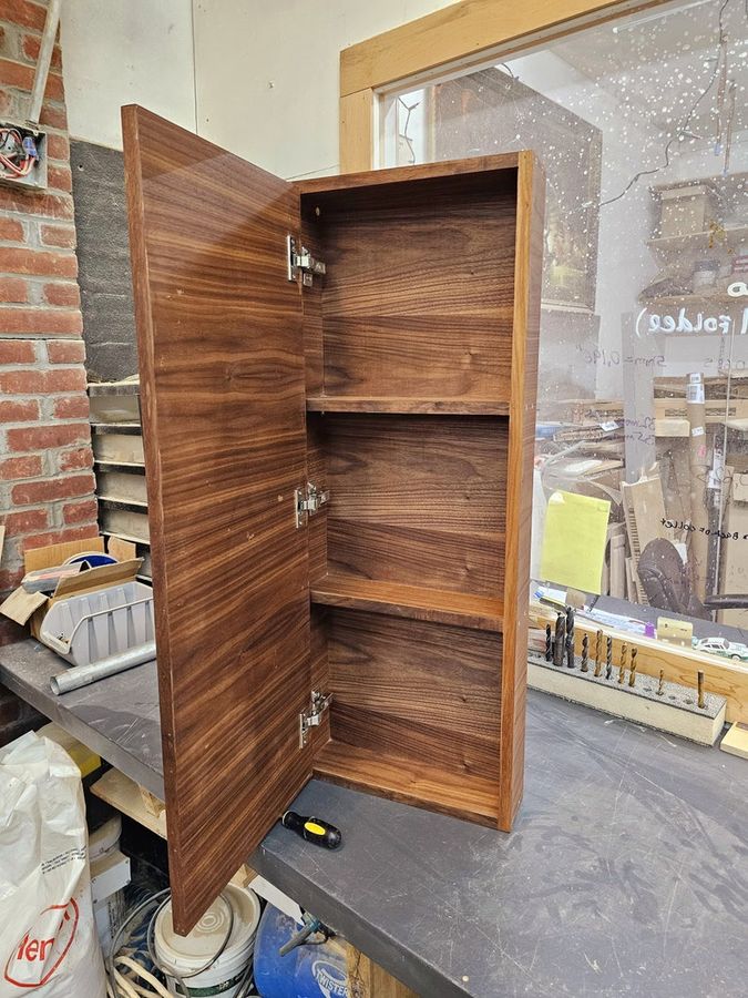 Recessed medicine cabinet added by Anita Worthington