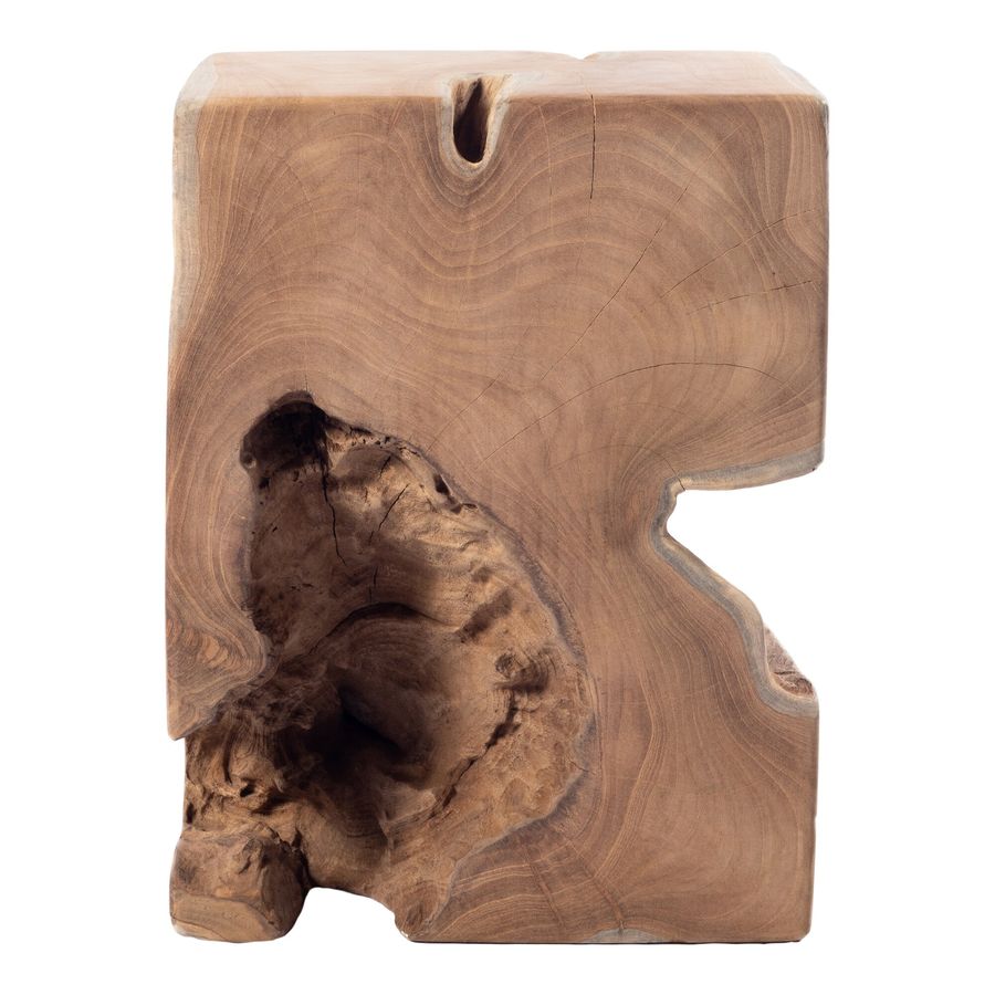 Albina Solid Wood Block End Table added by erika grossman