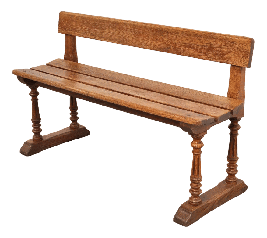 Antique Oak Bench, 1900s added by Julia McVeigh