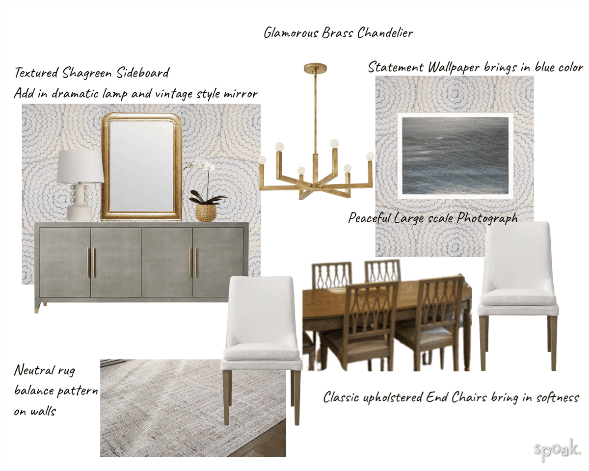 Dining Room Inspo designed by Amy Tausk