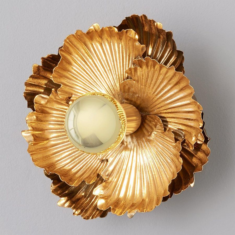 Glam Lotus Flower Sconce added by Brooke Schwartz