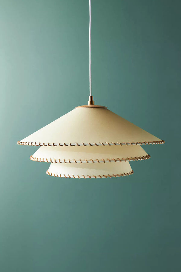 Kiko parchment pendant added by KemptNO LLC