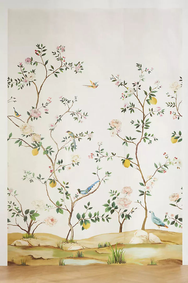 Blossom Chinoiserie Mural added by Emelie Mard