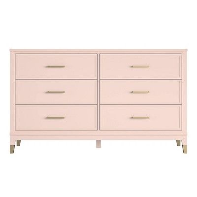 CosmoLiving by Cosmopolitan Westerleigh 6 Drawer Dresser Pale Pink added by Chandler Beasley