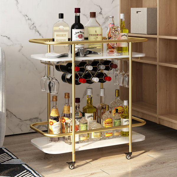 Metal Bar Cart added by Laura Dinan