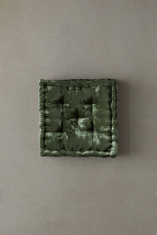 Ruthie Velvet Floor Pillow added by Lacey Won