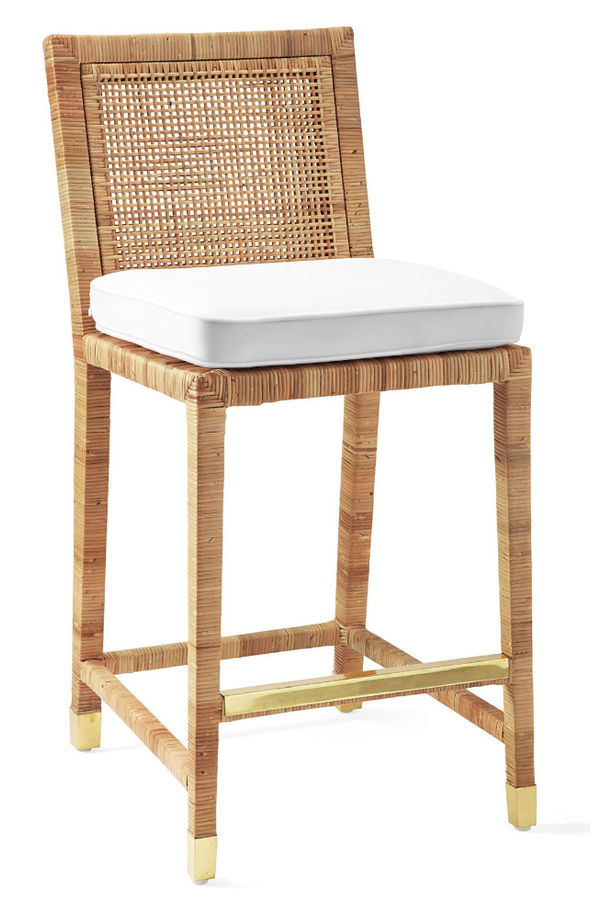 Balboa Rattan Counter Stool - Natural added by Kendall Coughlan