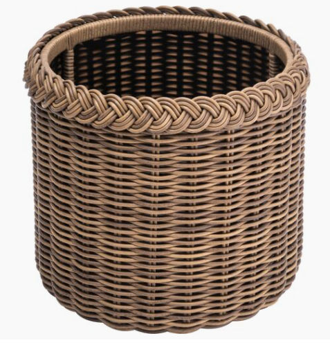 Emilia Small Planter, Raffia added by Jessica Ashley