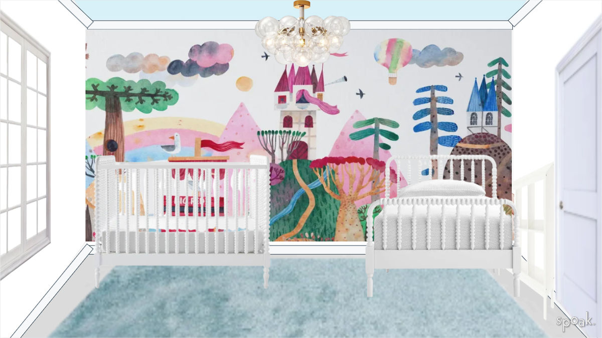 Nursery Inspo designed by Courtney Hill