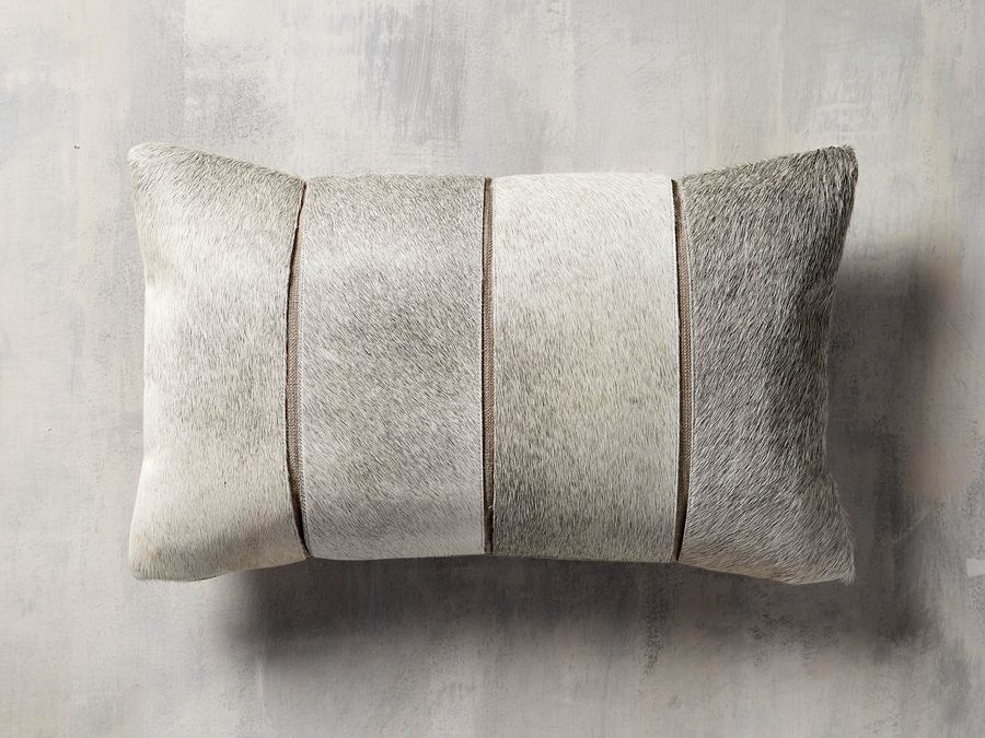 Channel-Stitch Hide Lumbar Pillow Cover added by Kristina Blackford