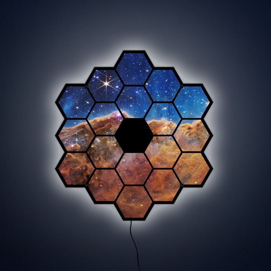 James Webb Telescope Light up Sign Astronomy Outer Space - Etsy added by Alyssa Murphy