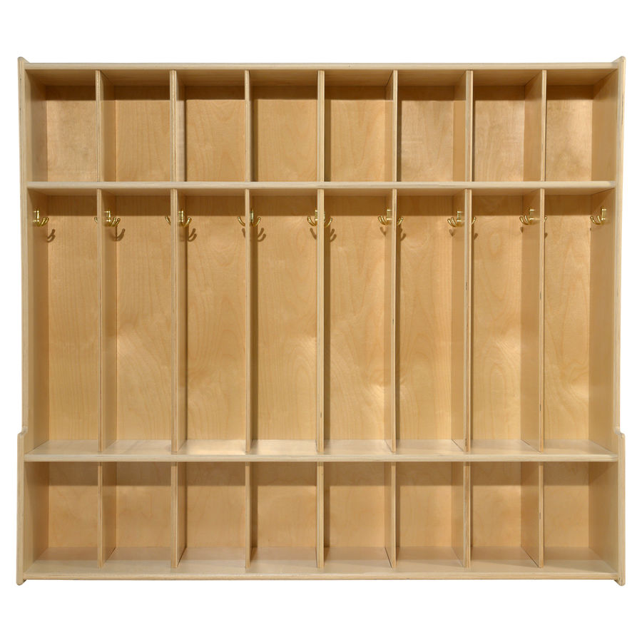 Wood Designs Contender 8-Section Locker & Reviews | Wayfair added by Rachel Dillow