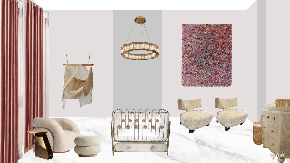 Nursery Inspo designed by Kate Dessa