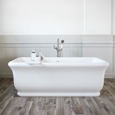 Portola 71 Inch Resin Double Ended Matte Tub added by Alta Projects