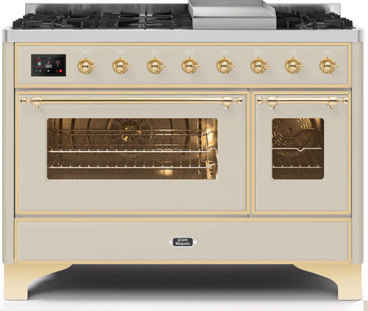 ILVE Majestic II 48" 5.02 cu. ft. Freestanding Dual Fuel Range with Griddle | Wayfair added by Spoak Member