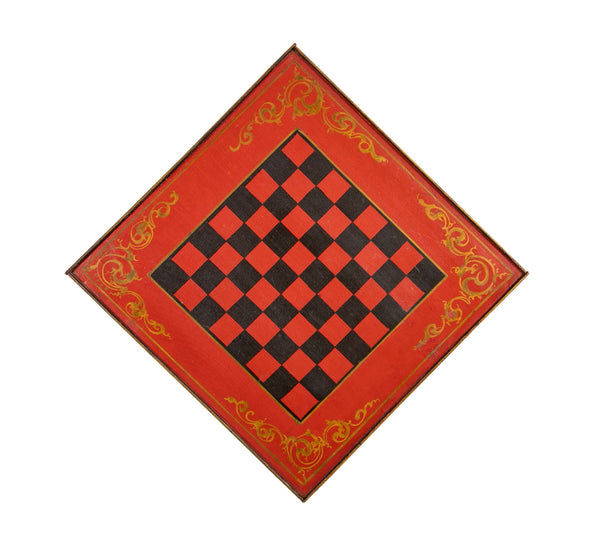 Late 19th Century American Black & Red Checkerboard added by Courtney Brennan