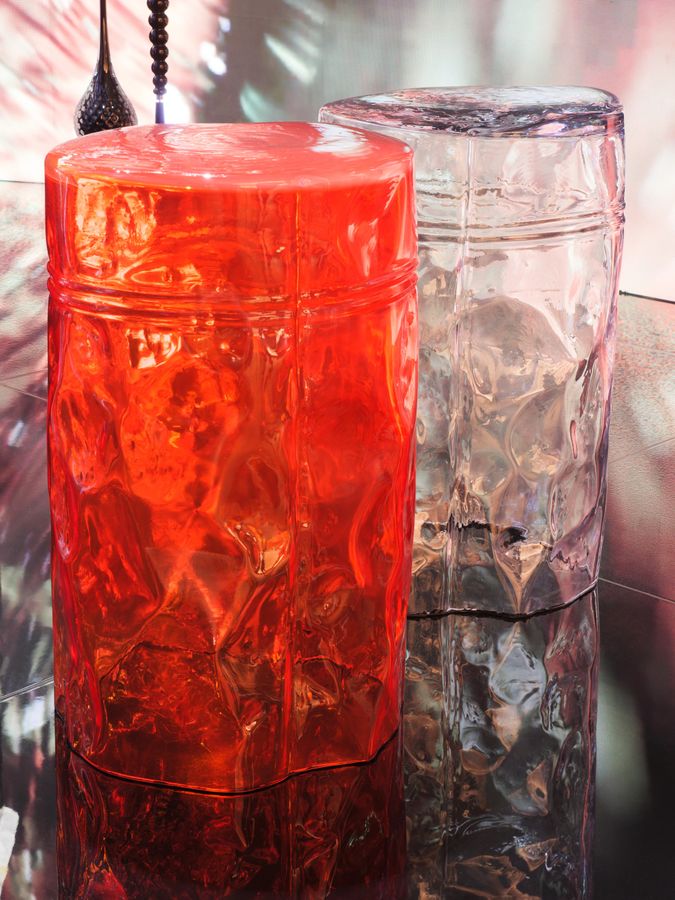 Eclectic Contemporary Murano Glass Stool added by jane campbell rahmberg