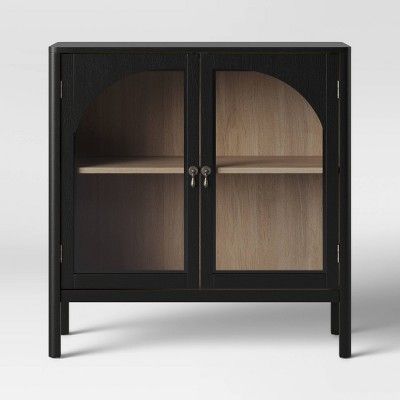 New Bedford 2 Door Accent Cabinet Black - Threshold™ added by Morgan Van Roekel