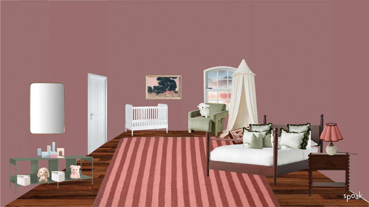 Nursery Inspo designed by Keke Brown