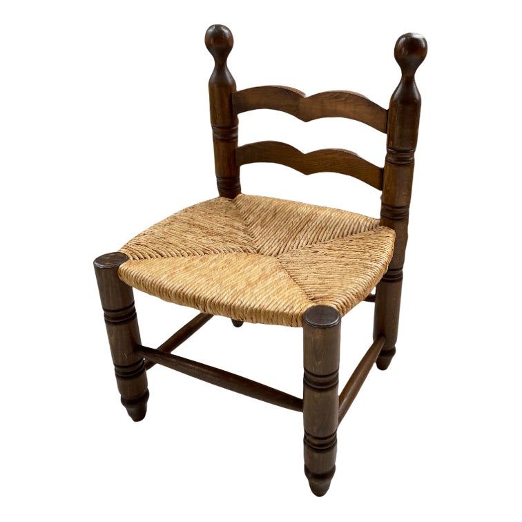 Low Braided Chairs by Dudouyt, Set of 3 added by Rose Jacobsen