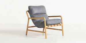 Oksana Leather Sling Chair added by Rachael Igoe
