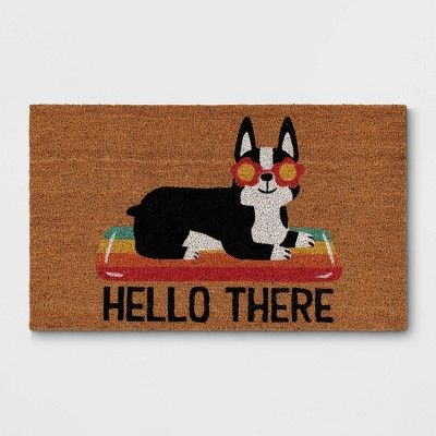 1'6"x2'6" Hello Summer Dog Doormat Natural - Threshold™ added by Olga Dragieva